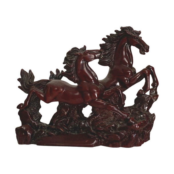 Premium artisan handmade fish bone horse sculpture showcasing traditional Thailand handicraft carving for luxury home decor.