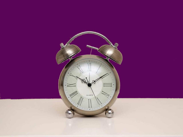 Luxury Artisan Double bell Table Alarm Premium Design Showcase