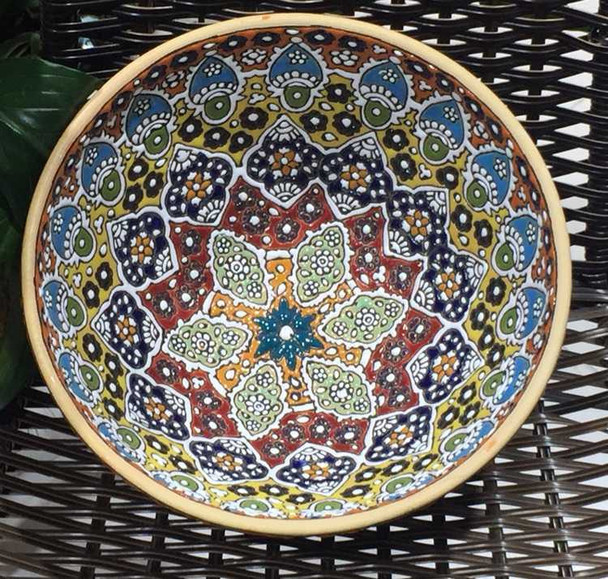 Handcrafted Handmade earthenware bowl | Premium Luxury Decor - Luxury Handcrafted Art Craftihouse Dubai