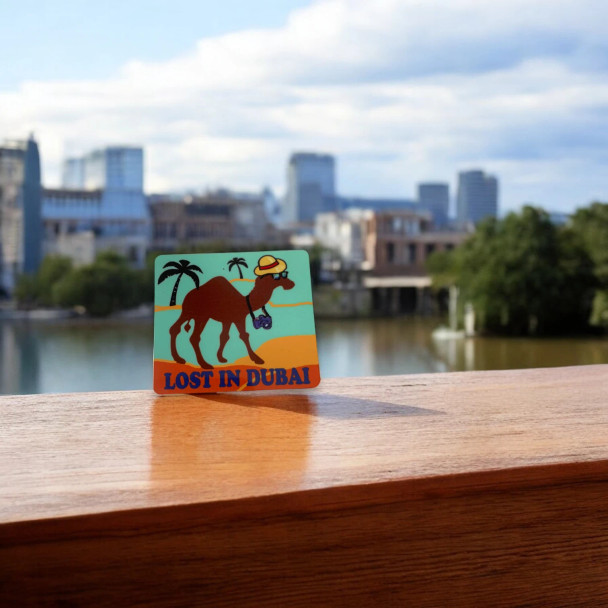 Exclusive Lost In Dubai Aluminum Dubai 5x4 Cm Fine Craftsmanship Detail