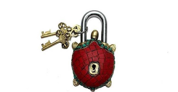 brass turtle lock