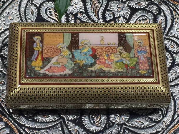 Luxury Permimum khatamkari hand painted Premium Design Showcase