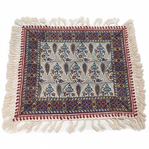 Luxury Ghalamkari Place Mat 40X40 Premium Design Showcase