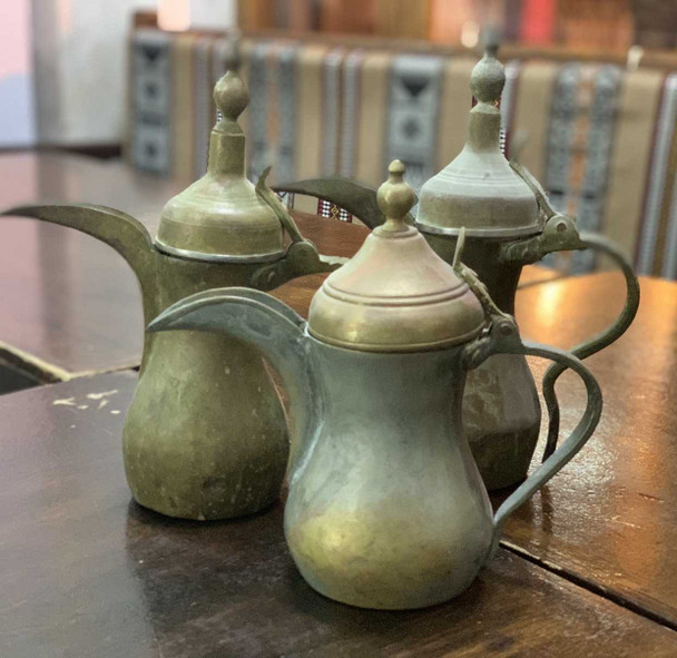 Set Of 3 Pcs Antique | Artisan Home Decor | Unique Middle Eastern Piece - Luxury Handcrafted Art Craftihouse Dubai