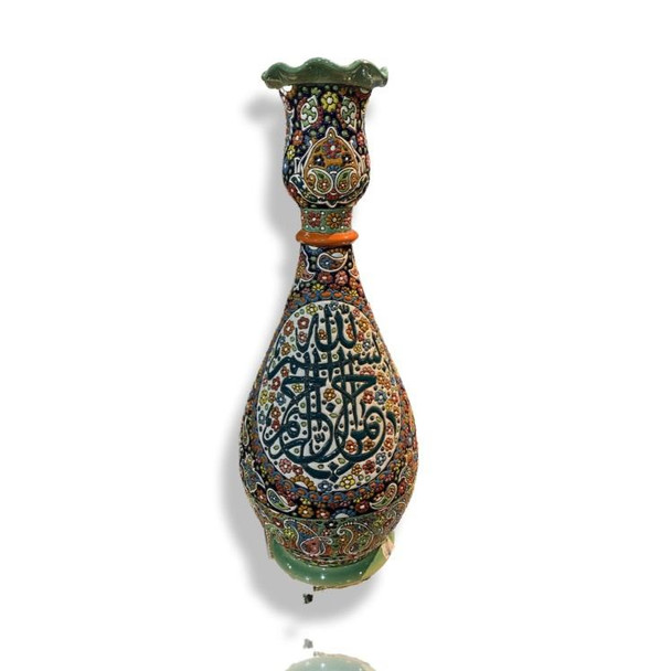 Handcrafted Enamel painted pottery | Premium Luxury Decor - Luxury Handcrafted Art Craftihouse Dubai