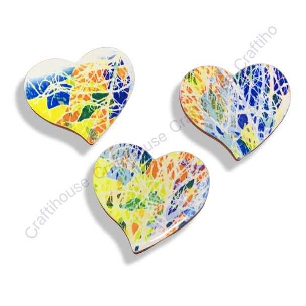Luxury Set Set Of 3 Pcs Ceramic Magnets Made Ceramic Premium Design Showcase
