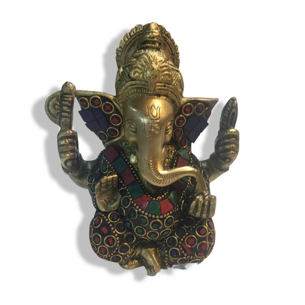 Luxury Artisan Ganesha statue Pure brass Premium Design Showcase