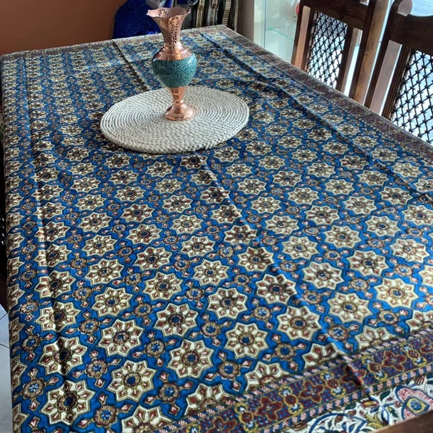 Exclusive Artisan hand block print ghalamkar Fine Craftsmanship Detail