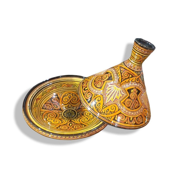 Moroccan ceramic tagine