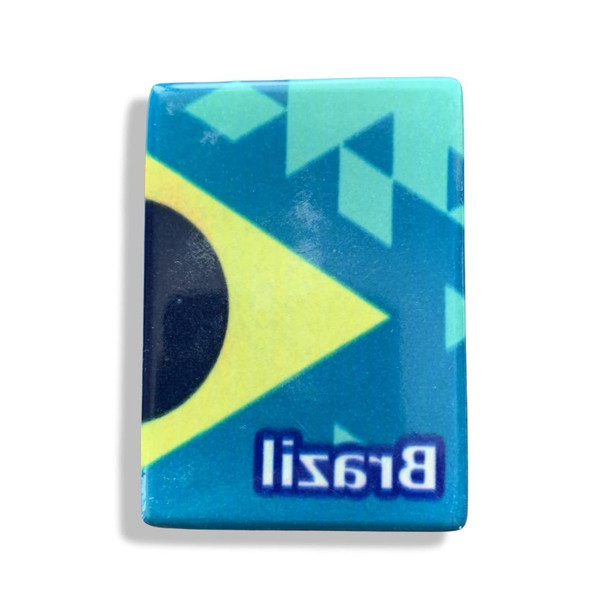 Brazil Fridge Magnet Travel Keepsake | Handcrafted Travel Souvenir & Cultural Keepsake - Luxury Handcrafted Art Craftihouse Dubai