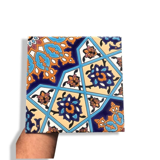 Luxury Turkish Navy Blue Iznik Pattern Premium Design Showcase