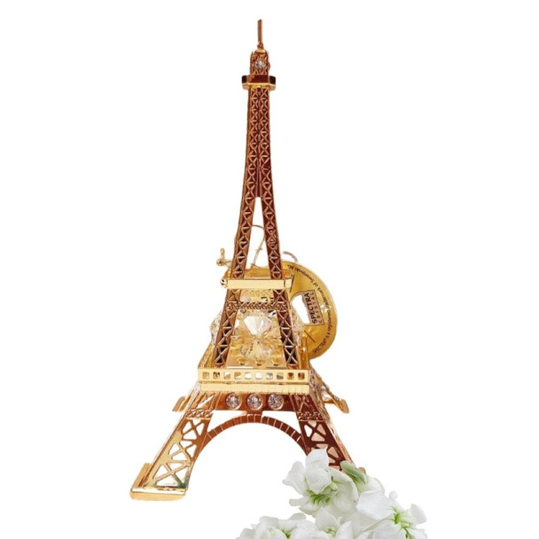 Gold plated Eiffel tower 