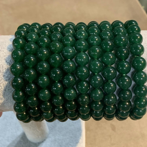 Green Jade Bracelet | Exquisite Decorative Gemstone | Handcrafted Artisan Piece - Luxury Handcrafted Art Craftihouse Dubai