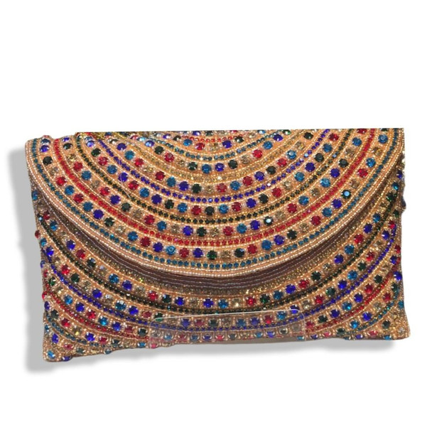 Luxury Handmade ladies handbag , ladies clutch bag , gift for her , Christmas gift Premium Design Showcase