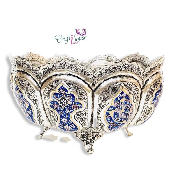 Luxury Silver Plated Copper Fruit Premium Design Showcase