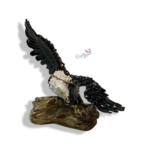 Eagle Statue 10 Cm Eagle | Artisan Home Decor | Unique Middle Eastern Piece - Luxury Handcrafted Art Craftihouse Dubai