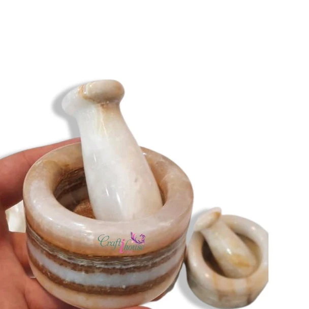 Saffron crusher , onyx herbal grinder , Mortar and Pestle soap stone grinder pill herb masher crusher 
