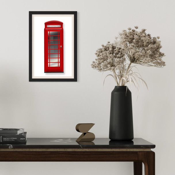 London Telephone Booth Art | Sophisticated Boutique Accessory | Crafted In Dubai - Luxury Handcrafted Art Craftihouse Dubai
