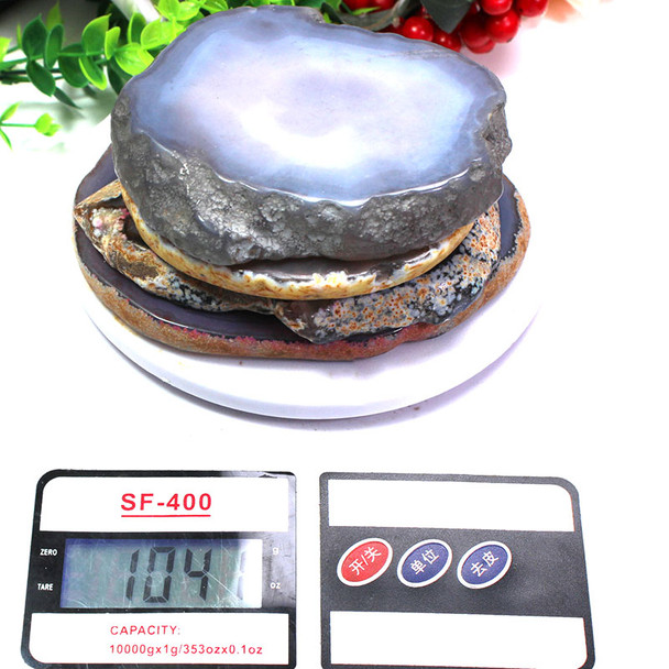 Natural Hand Made  Agate Slices For Home Decoration Or Tea Coaster