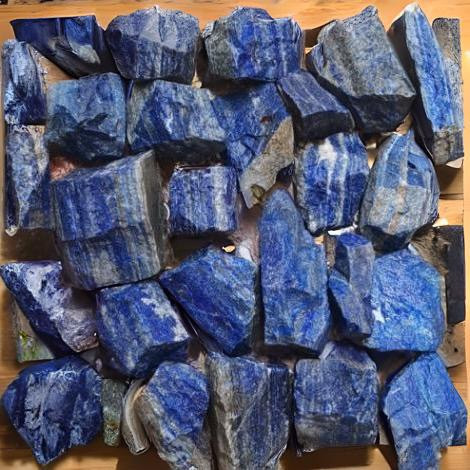 Raw Lapis Lazuli Nuggets 5-7 Cm | Sophisticated Boutique Accessory | Crafted In Dubai - Luxury Handcrafted Art Craftihouse Dubai