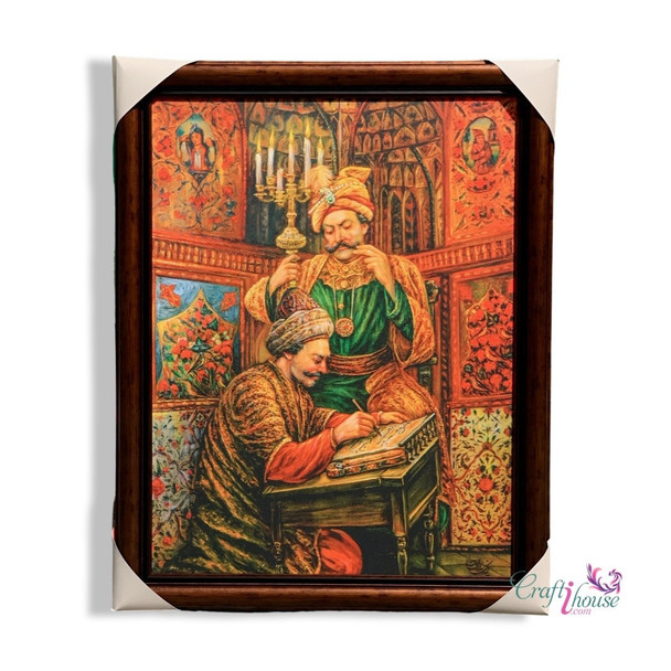 Premium Wall Hanging Canvas Print Framed Wall Decor Printed Painting 100x80 Cm Living Room Decor High-Quality Design View