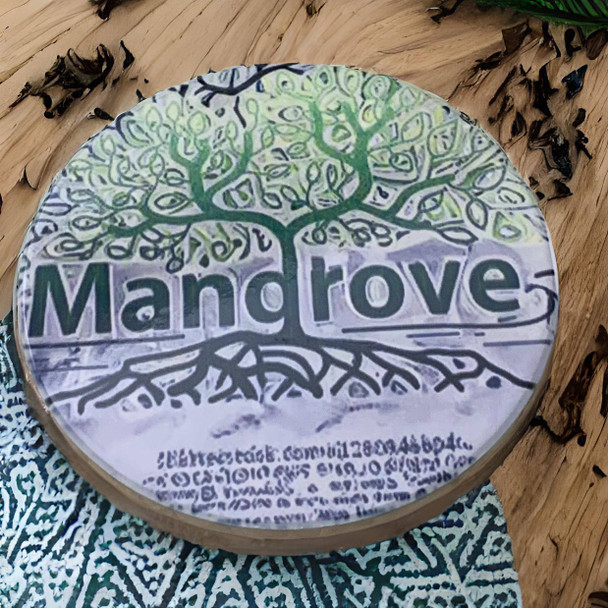Premium Ceramic Table Coaster Mangrove High-Quality Design View