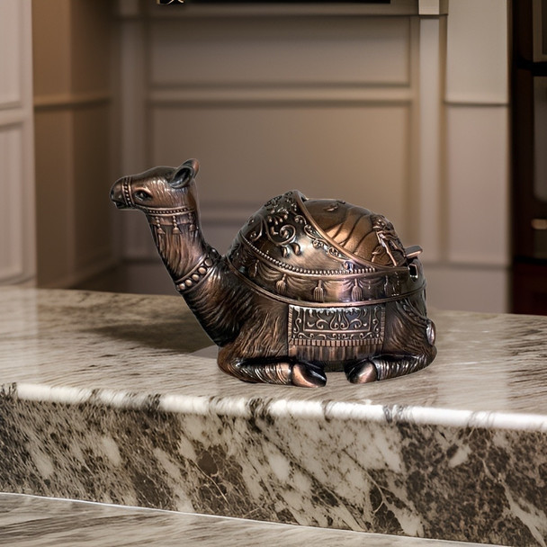 Metal Elephant Oud Burner | Premium Handcrafted Memento - Luxury Handcrafted Art Craftihouse Dubai
