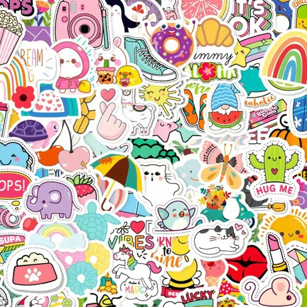Cartoon stickers