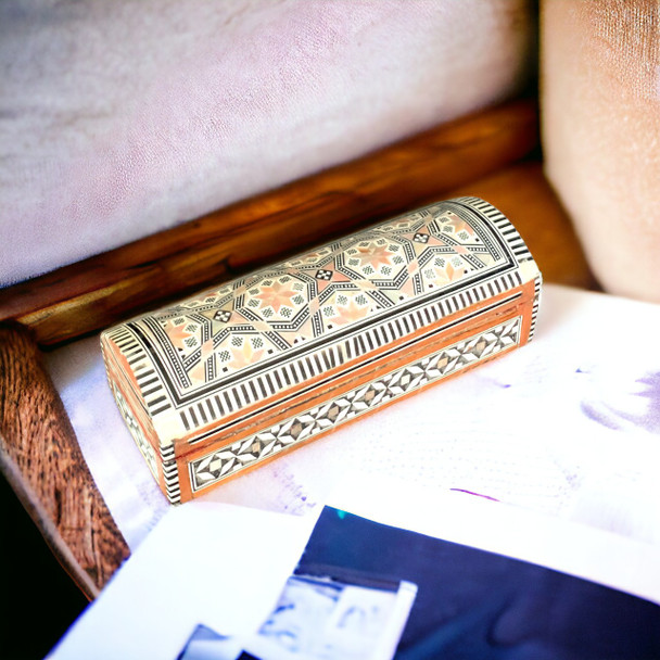 An exclusive Craftihouse unique souvenir gift in the UAE showcasing traditional handcrafted decorative woodwork.