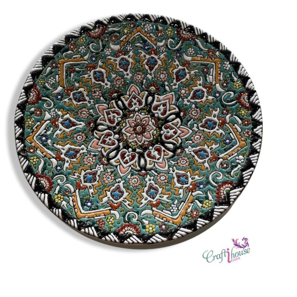 Luxury Handcrafted New Home Decorative Plate Premium Design Showcase