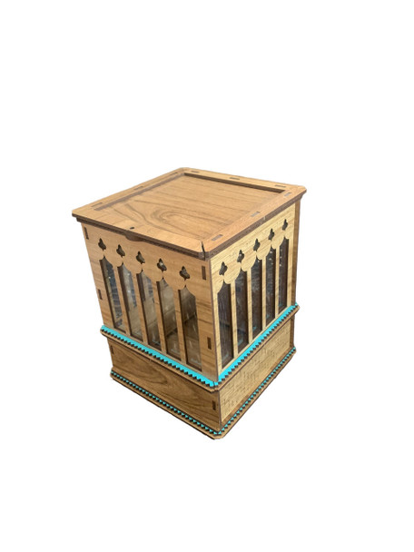 Premium Badgir Wooden Box  Barjeel Gift Box High-Quality Design