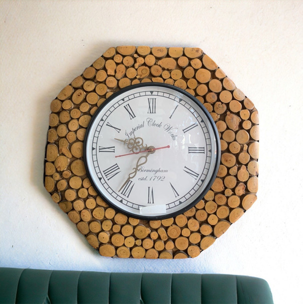 rustic clock