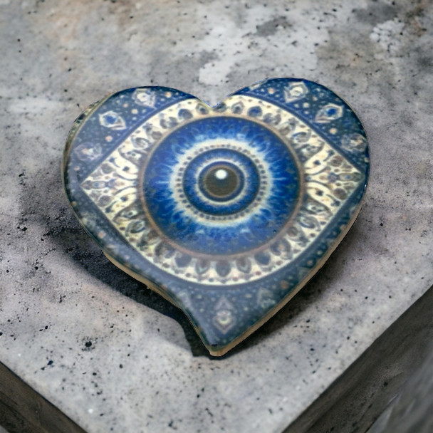Premium Ceramic Blue Eye 7 Cm High-Quality Design