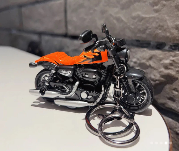 Premium Mini Motorcycle Keychain, Personality Keyring Backpack Pendant Creative Gifts For Teens High-Quality Design