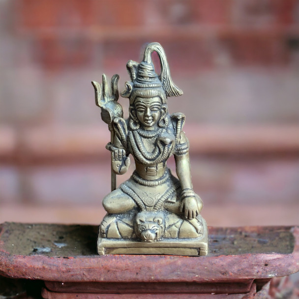 Premium Artisan Brass lord shiva statue High-Quality Design