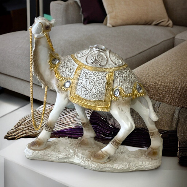 Home Decor Figurine Resin Camel | Premium Handcrafted Dubai Memento - Luxury Handcrafted Art Craftihouse Dubai