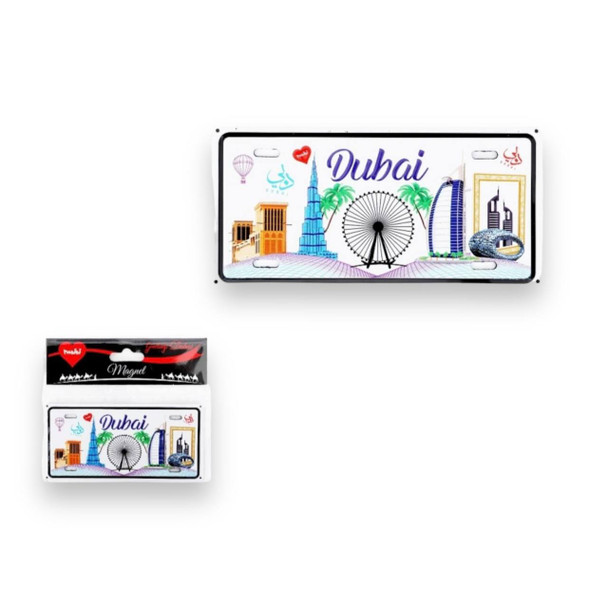 Dubai Plate fridge magnet 