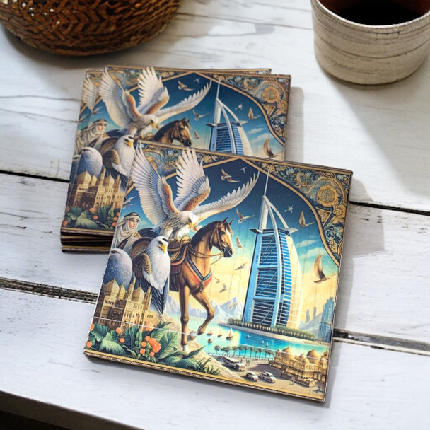 Dubai Burj Al Arab | Sophisticated Cultural Accent - Luxury Handcrafted Art Craftihouse Dubai