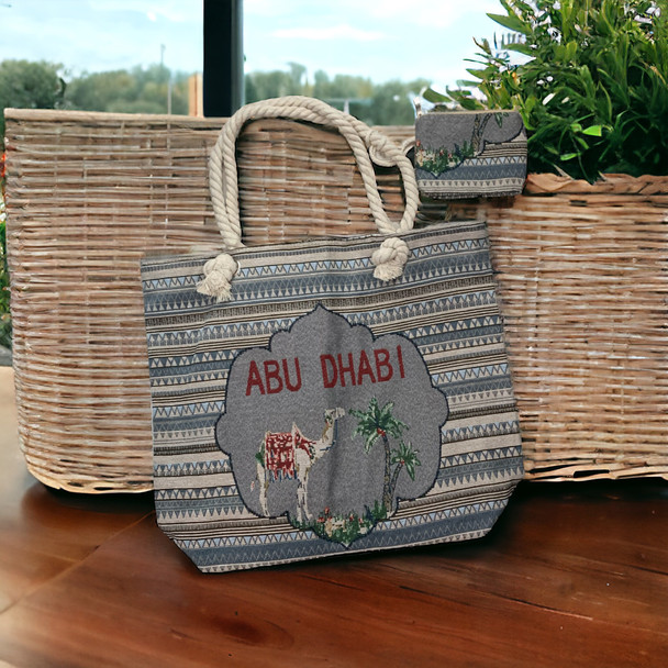 Abu Dhabi Handbag: Camel Design | Premium City Landmark Magnet - Luxury Handcrafted Art Craftihouse Dubai