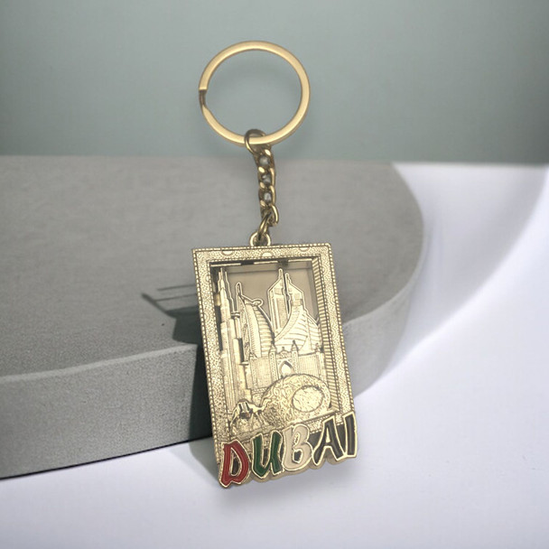 Premium Skyline Keychain Stylish For Men High-Quality Souvenir