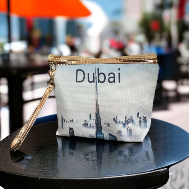 Premium Purse 20x16 Cm Burj Khalifa High-Quality Souvenir