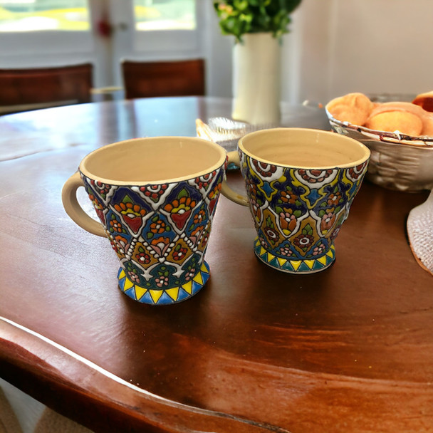 Pottery Set - Colorful | Sophisticated Cultural Accent - Luxury Handcrafted Art Craftihouse Dubai