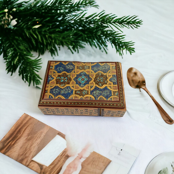 Premium Hand Painted Wooden Jewelry Box High-Quality Souvenir