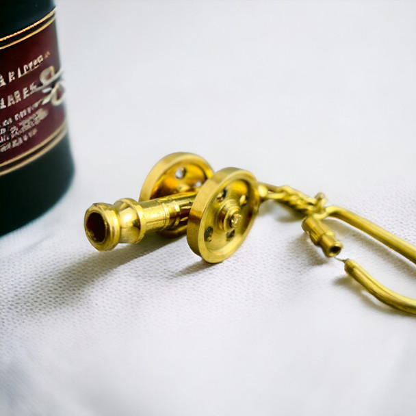 Luxury Artisan Brass Nautical Key Tag Showcase - Craftihouse Artisan Gift