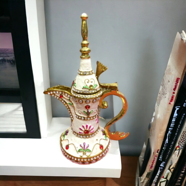 Coffee Pot Dallah Pot Kuwait | Artisan Home Decor Piece - Luxury Handcrafted Art Craftihouse Dubai