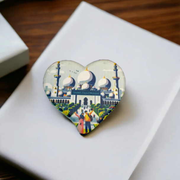 Sheikh Zayed mosque fridge magnet 