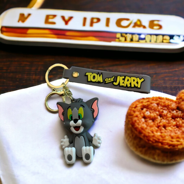 Premium Tom and Jerry Keychain High-Quality Design