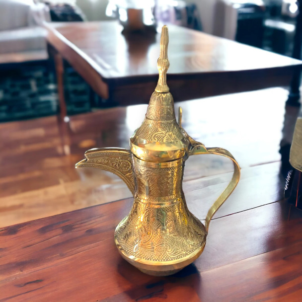Premium Arabic Brass Arabic Coffee Pot High-Quality Design