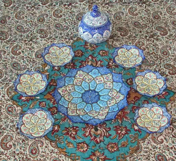 Luxury Copper Enamel Haftseen Premium Design Showcase