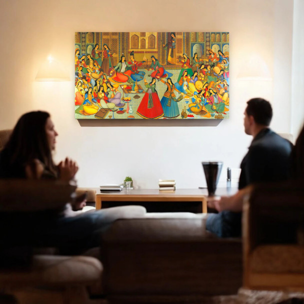 Premium Traditional Miniature Art / High-Quality Design